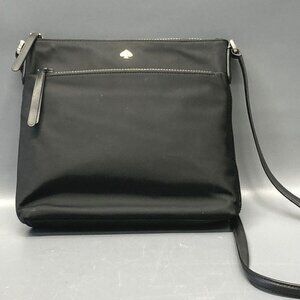Kate Spade Black Nylon Slim Crossbody.